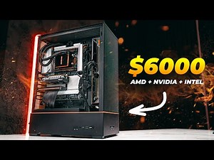 I SWITCHED to AMD - NEW ULTIMATE Creator WORKSTATION feat. Threadripper 7970x & Lian Li SUP-01