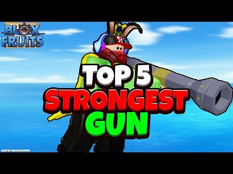 Top 5 Strongest Guns (Update 14) - Blox Fruits [Roblox]