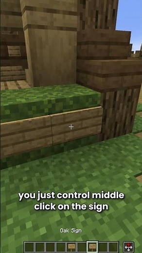 minecraft sign trick