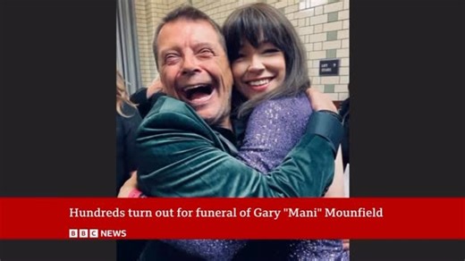 Madchester DJs on Instagram: "Sharing the Love for Mani When BBC News asked Simone Butler to share some love for Mani, she spoke straight from the heart — and you can feel every word. A true Manc icon. A bassline pioneer. A soul who brought warmth, humour and spirit everywhere he went. Simone’s tribute captures exactly what Mani meant to people — not just as a musician, but as a friend, a presence, a force of nature who left a mark on everyone lucky enough to cross his path. 🎥 BBC @simonembutle