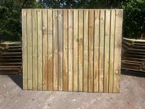 Feather Edge Fence Panel All Sizes Available | eBay UK