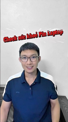 Cách check độ chai pin Laptop trong vòng 30s #laptopdocvu #LaptopNamDinh #docvu #laptopcu