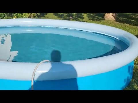 Fast Rise Fill And Set Pool By Bestway Setup & First Use