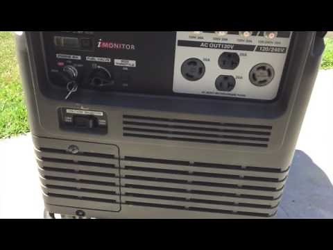 Honda 6500is generator battery location