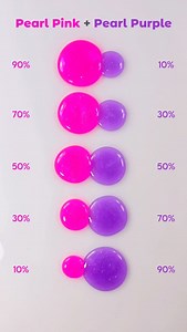 1.2M views · 38K reactions | Pearl Pink + Pearl Purple Color Mixing   . #colormixing #paintmixing #paintmixing #asmr #colors #foryou #art | Mini Art Zone | Facebook