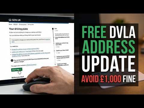 Change Address on Driving Licence UK 2026 – Step-by-Step (Works 100%)