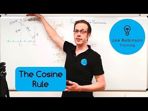 What is the Cosine Rule for Lighting? How to Calculate Light Levels at an Angle from the Source