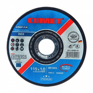 [Hot Item] Cumet Cartons T41A-115X1.0X22.2mm Performance Power Armature PP250ms Wheel