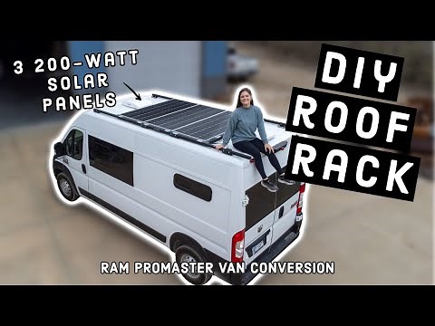 Build a DIY Roof Rack in 8 Steps | Van Build Ram ProMaster Conversion Ep 5