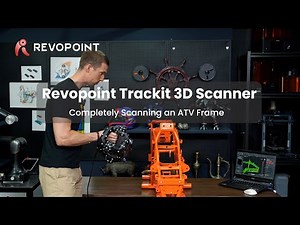 Revopoint Trackit - How to Scan an ATV Frame | Multi-Positional Mode Showcase