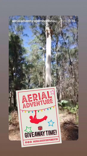 🕸 Giveaway! Year-round Stranger Things game on, at Aerial Adventure Pemberton❗️ ❓️Guess how high the actual person is in this reel for a chance to win an Explorers Pass valued at $47! 🥳 🟥15m high 🟥25m high 🟥50m high 🗨 Drop your answer in the comments to enter the draw! 👍 follow our account for an extra chance at winning! ➡️ Share this post for an extra chance at winning! 📅 Every 3 Months a winner will be announced! Next announcement date: 21st of December! Or cheat a little, book now and