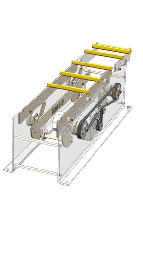 Automatic Feeding Mechanism #machine #solidworks #cnc #automation #auto