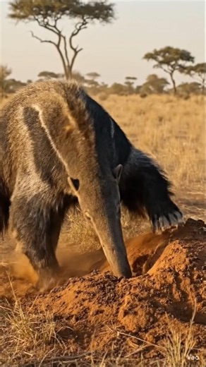 This Lion Picked the Wrong Fight 😱 | Wild Encounter #LionVsAnteater#WildlifeShock#SavageEncounter