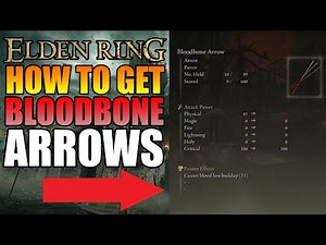 Elden Ring How to Get Bleed Arrows Bloodbone Arrow Crafting Location - Nomadic Warrior Cookbook 6