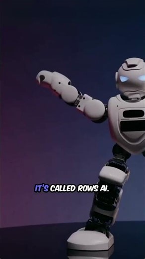 This AI replaces Excel 🤯 #AItools #DataAI #RowsAI #Productivity #Shorts