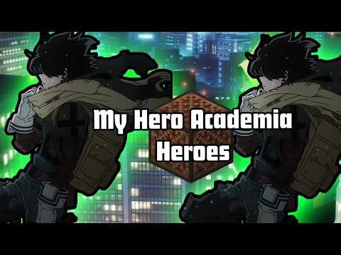 My Hero Academia Heroes in Minecraft Noteblock