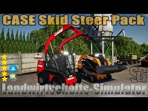 LS19 Modvorstellung - CASE Skid Steer Pack - Ls19 Mods