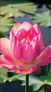 蓮 Pure Lotus Bloom: Peaceful Morning Rhythm in HD