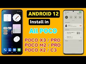 Android 12 Update Install in POCO Devices 🔥| POCO X3/Pro, M2/Pro, Poco X2, C3