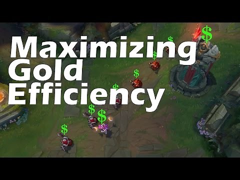 Maximizing Gold Efficiency in League of Legends