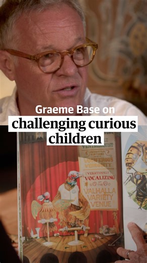 Author and illustrator Graeme Base wanted to challenge curious children. It made him a best-selling author. Animalia went on to sell more than five million copies around the world and is now featured - alongside the Eleventh Hour - in Guardian Australia’s 50 best Australian picture books poll. Head to the link in our bio to cast your vote. Polls will close on 5 February with the overall winner announced the following day. | Guardian Australia