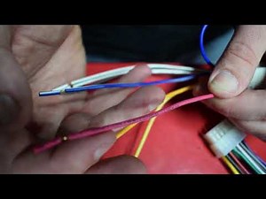 How to wire a car radio / stereo! 89-93 Mazda Miata