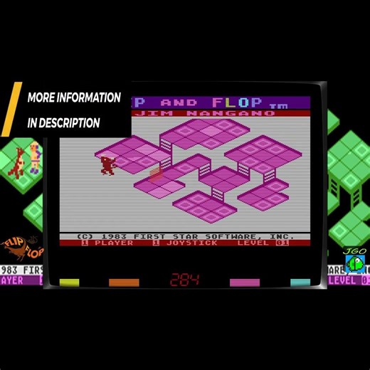 [RETRO ARCADE ARCHIVE] Flip & Flop (1983) (Arcade Cabinet) #retrogaming #arcade #archive