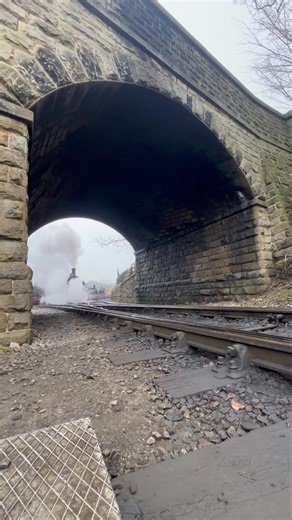 Day Three underway of the 2025 Steam Gala, with 16440 & 85 departing the yard this morning! Are you joining us for a steam.filled day?? #kwvr // KWVR.co.uk | The Keighley and Worth Valley Railway