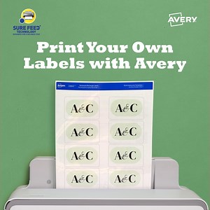 Elevate your event or brand with DIY labels from Avery. Choose from a variety of shapes, sizes and premium materials. | Avery