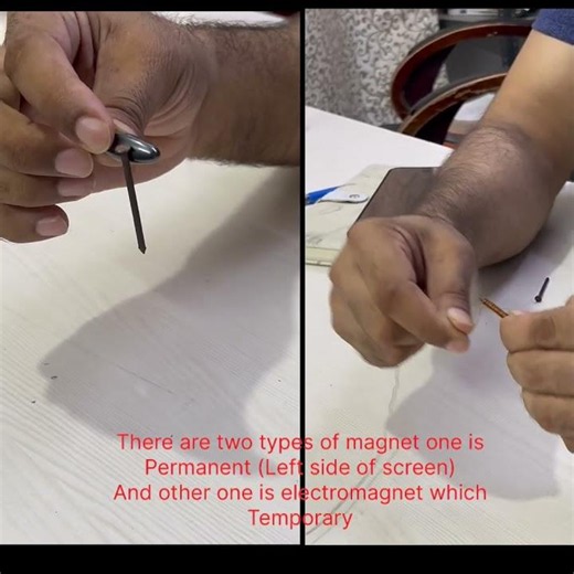 Types of magnet #experiment #physics #viralshorts