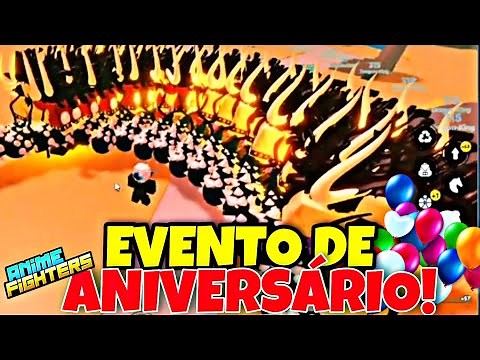 EVENTO DE ANIVERSÁRIO NO ANIME FIGHTERS SIMULATOR!