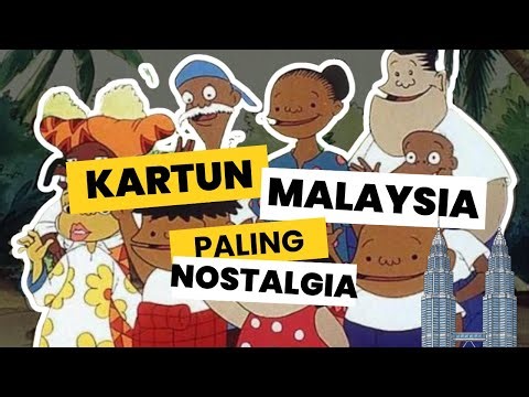 Zaman Emas Kartun Malaysia Dulu-Dulu