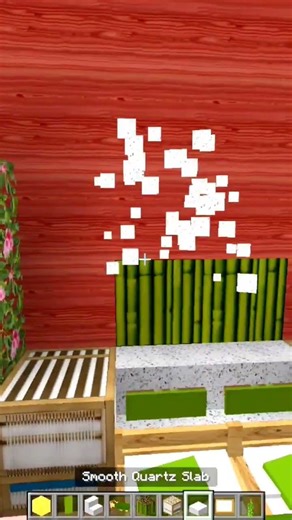 Minecraft Bambo Bed 🤫 #minecraft #shortsfeed #gaming