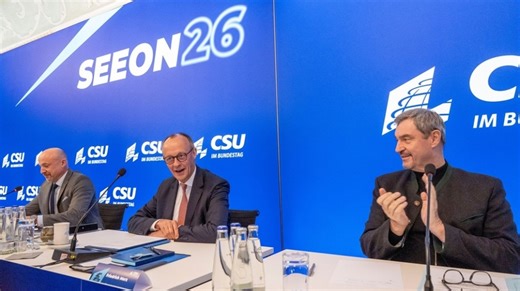 BR24: Klausur in Seeon: Merz und Söder vor dem Superwahljahr