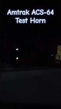 Amtrak ACS-64 Test Train Horn (Northeast Corridor Train Simulator)