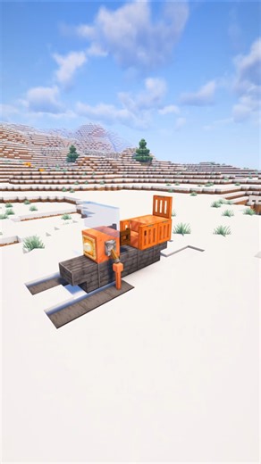 Minecraft Realistic Snowmobile Tutorial ❄️🔥 | Epic Winter Build Hack!
