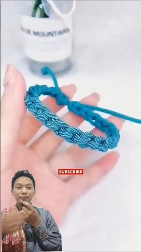 How to make a bracelet from string, sewing thread, and satin cord | Friendship Bracelet Tutorial