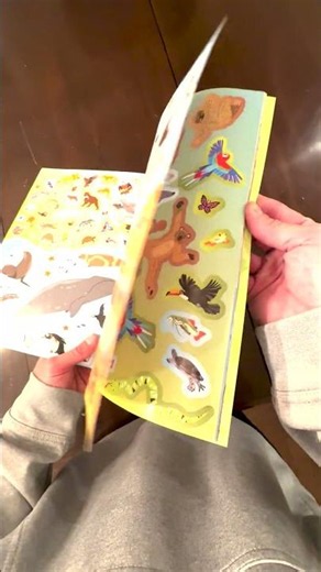 Deluxe Sticker Book The World of Animals Review