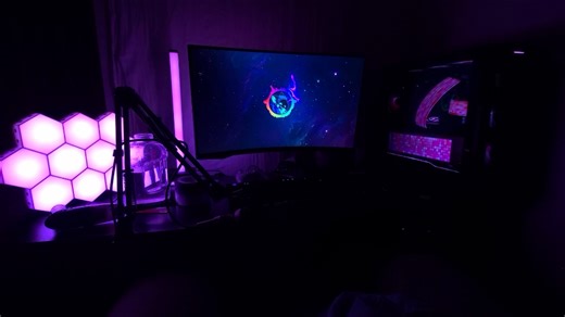 桌面全局神光同步 确定不进来看看吗？ Openrgb x Wled Audio Party特效展示