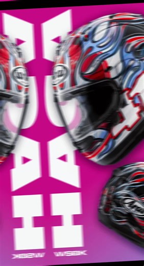 Arai Corsair-X Haga WSBK Helmet Unveiling