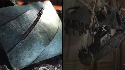 T rex leather handbag unveiled