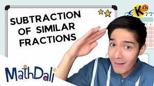 Nalilito ka rin ba kapag magkaiba na ang denominators ng fractions sa equation?Let's practice subtraction of dissimilar fractions kasama si Kuya Robi Domingo sa MathDali! | Knowledge Channel