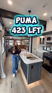 ✨ Puma 423LFT ✨ Built for destination-style comfort, this spacious layout features a private front bedroom plus two lofts, giving you extra sleeping and hangout space for family or guests. 🏡 ✔️ Private front bedroom ✔️ Two lofts for added space ✔️ Huge open living & kitchen area ✔️ Residential-style appliances & great storage ✔️ Ideal for extended stays or seasonal camping Big space, smart design, and made for settling in and enjoying the RV lifestyle. 🚐✨ #travel #camping #rvlifestyle #rvlife