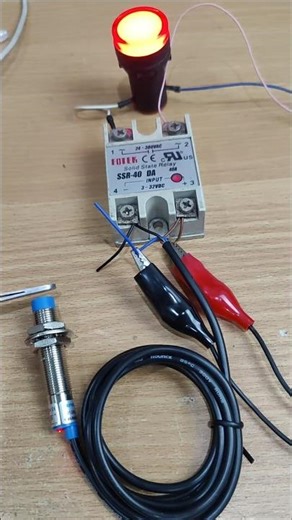 SSR With Metal Sensor #kiyanislab #diy #automation