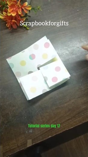 Tutorial Series Day17 Twist card❤ #handmade #tutorial #diy #craft #scrapbookforgifts #yt