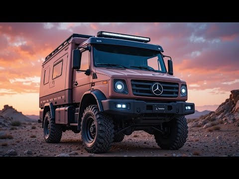 This Mercedes Unimog Is the Ultimate Luxury Survival Truck | Extreme Off-Road Expedition Camper