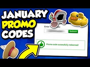 ROBLOX PROMO CODES (JANUARY 2024) - ALL NEW CODES!! *NOT EXPIRED*