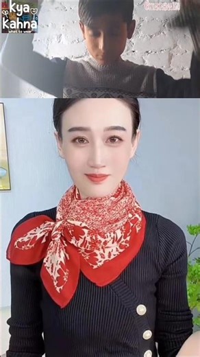 Simple tricks for girls scarf #styly #scarftutorial #trending #ytshorts