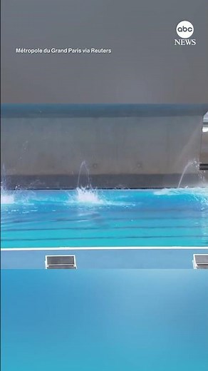 French diver slips during pool inauguration ceremony ahead of Paris Summer Olympics
