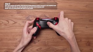 HEXGAMING NEW EDGE Wireless Controller Compatible with ps4-4 Back Buttons, 6 Profiles, Hair Triggers, Swappable Thumbsticks - Flames Chrome Blue